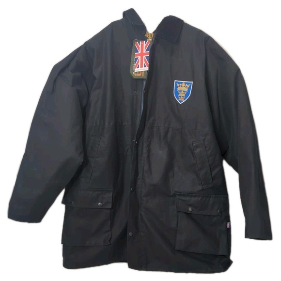 GAME technical apparel Jacket 4XL Navy  NWT Game Padded Wax - Picture 2 of 12